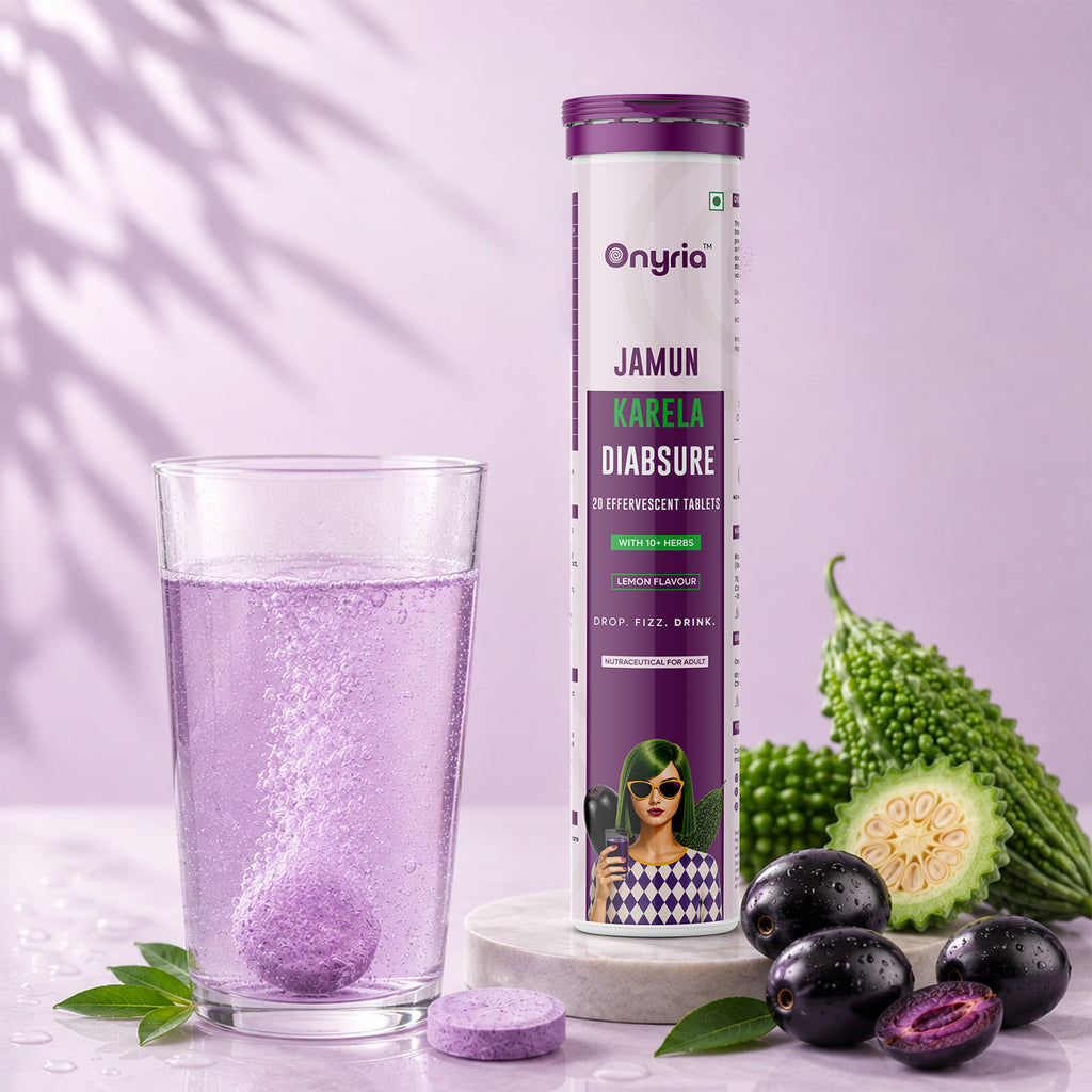 Jamun Karela Effervescent Tablets – Refreshing Daily Supplement
