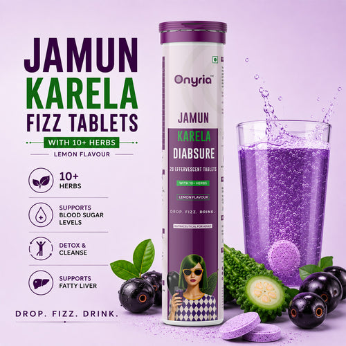 Jamun Karela Effervescent Tablets – Refreshing Daily Supplement