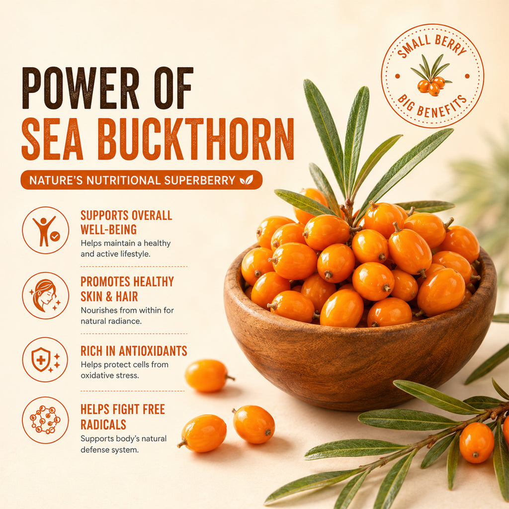 Sea Buckthorn Effervescent Tablets – Daily Wellness Formula