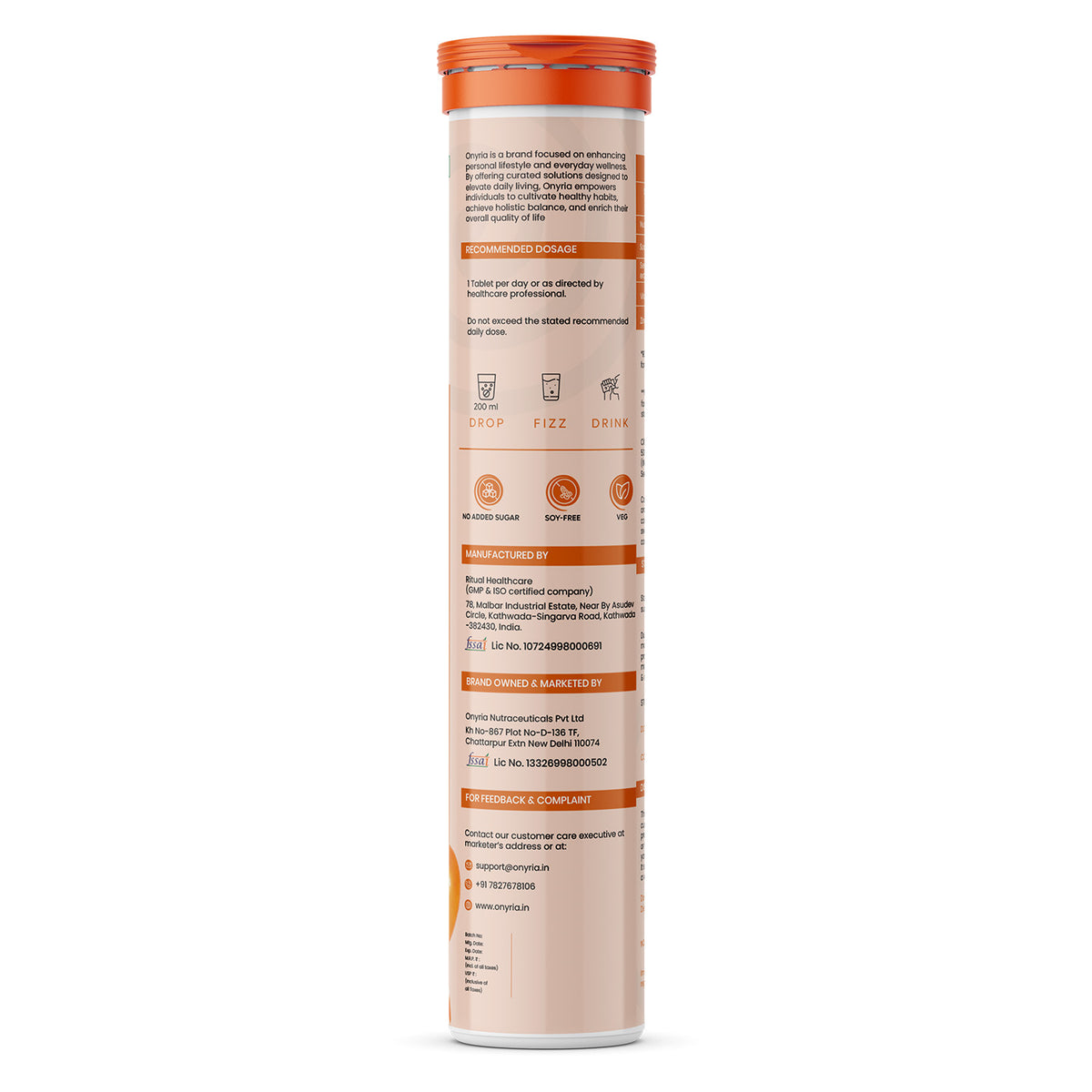 Sea Buckthorn Effervescent Tablets – Daily Wellness Formula